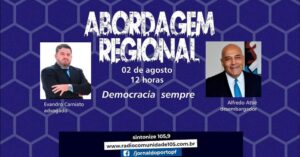 Alfredo Attié fala sobre “Democracia, Sempre,” na TV Comunidade