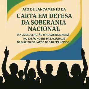 Convite ao Ato Pela Soberania
